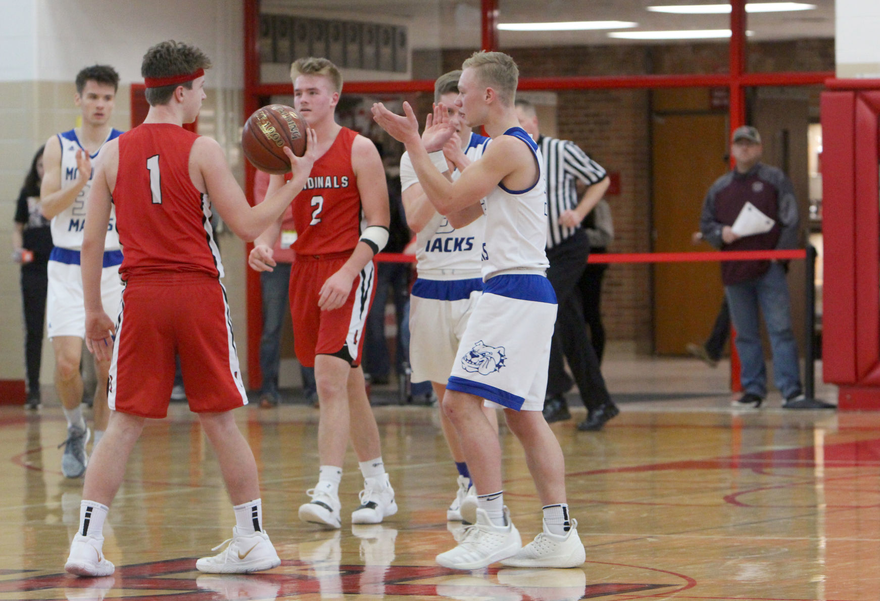McDonell boys basketball vs Luck at Chi-Hi 3-9-19